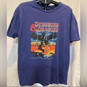 Dungeons & Dragons Purple Adult T Shirt XL Pre-Owned